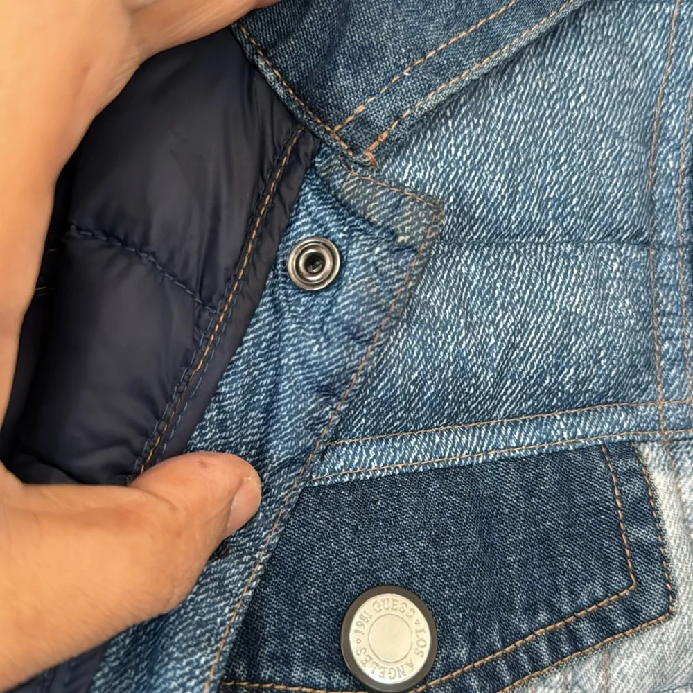 Guess Los Angeles Denim puffer jacket - Picture 13 of 13